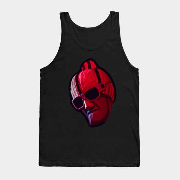 Ninja Sticker Tank Top by Joust